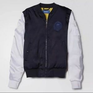 Adidas Originals by Rita Ora Cosmic Confession Satin Puffer Jacket Size Large